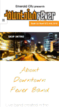 Mobile Screenshot of dallasdowntownfeverband.com